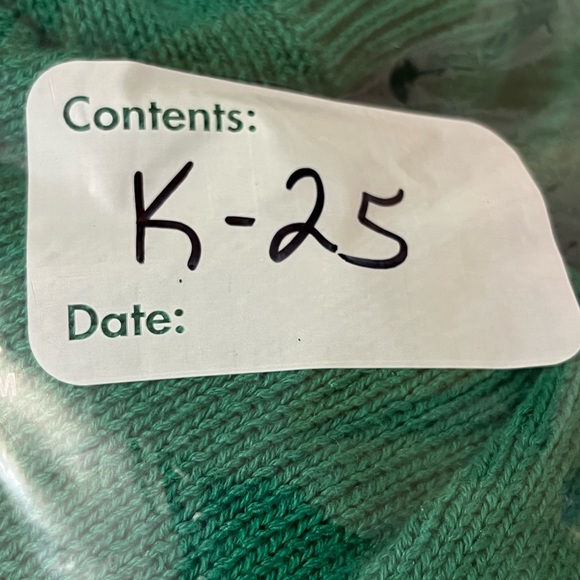 NEW Diana Marco Women's Plus Size Sequin Beaded Sweater Green Purple Size 24 - Picture 13 of 14